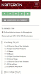 Mobile Screenshot of kriterion.nl